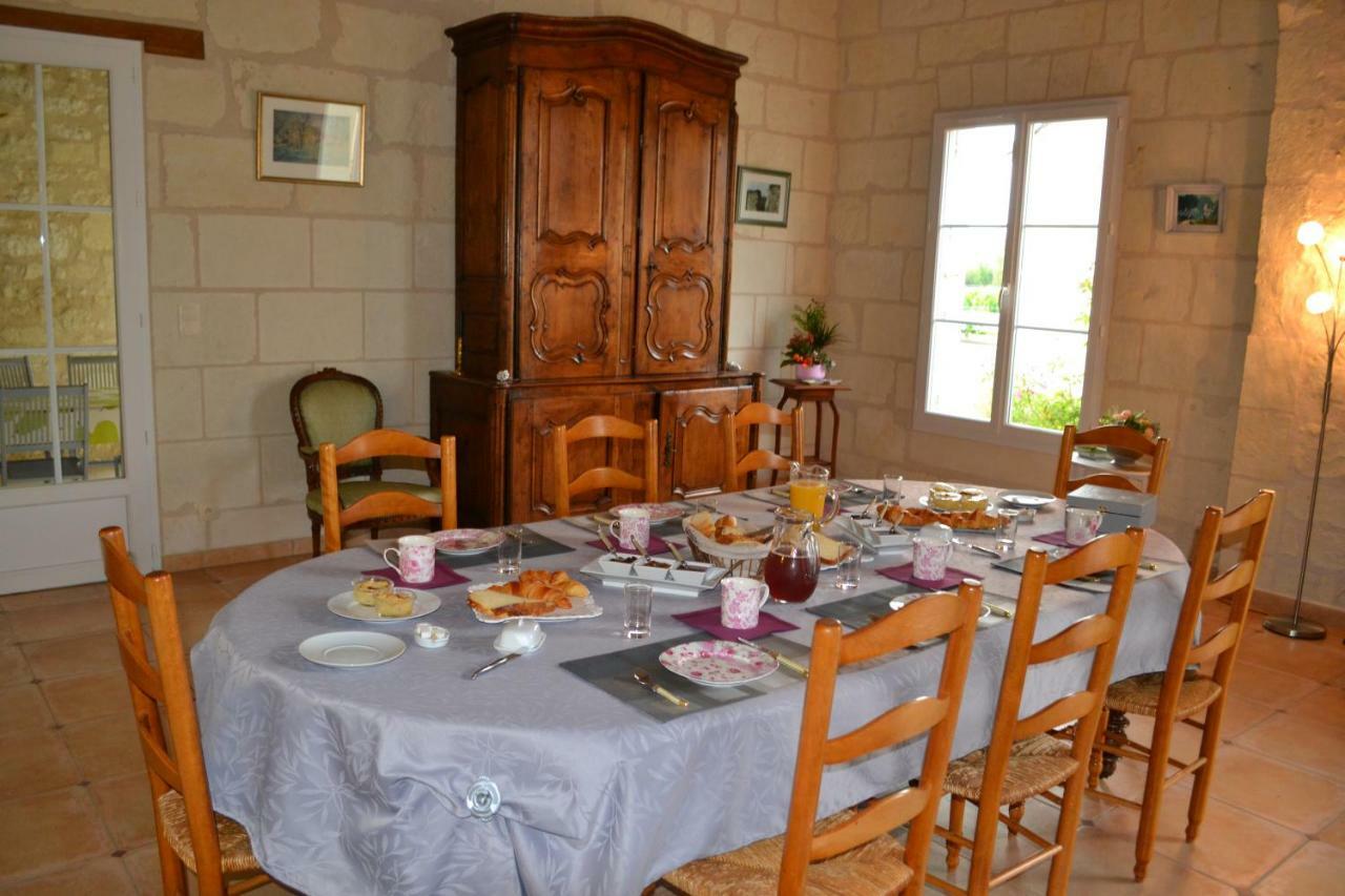 Les Chambres D Hotes Du Lavoir Restigné Exteriér fotografie
